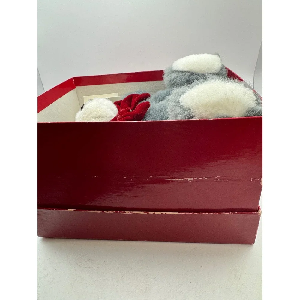 Carlyle Cub 1995 Teddy Bear Collectible Plush Red Bow‎ Gift Box